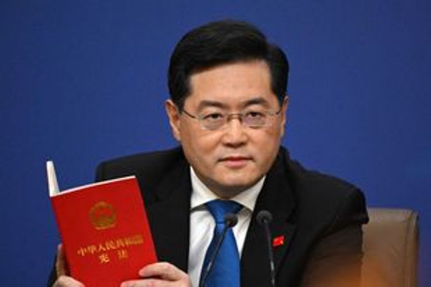 Chinese foreign minister Qin Gang removed from office
