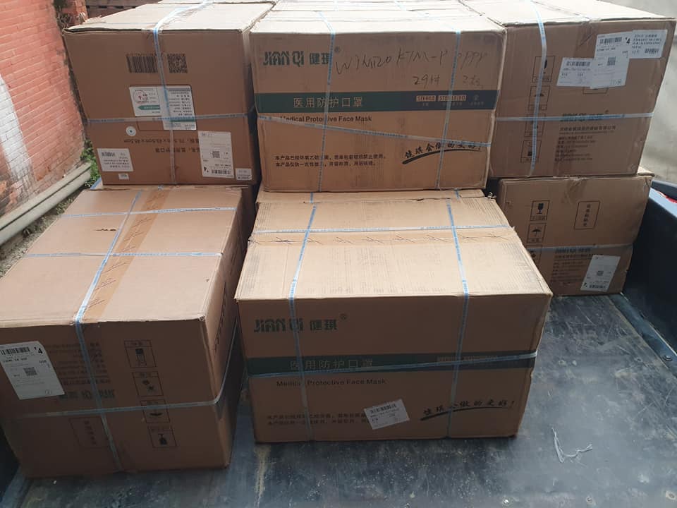 China delivers 8,500 testing kits, 50,000 N95 masks to Nepal