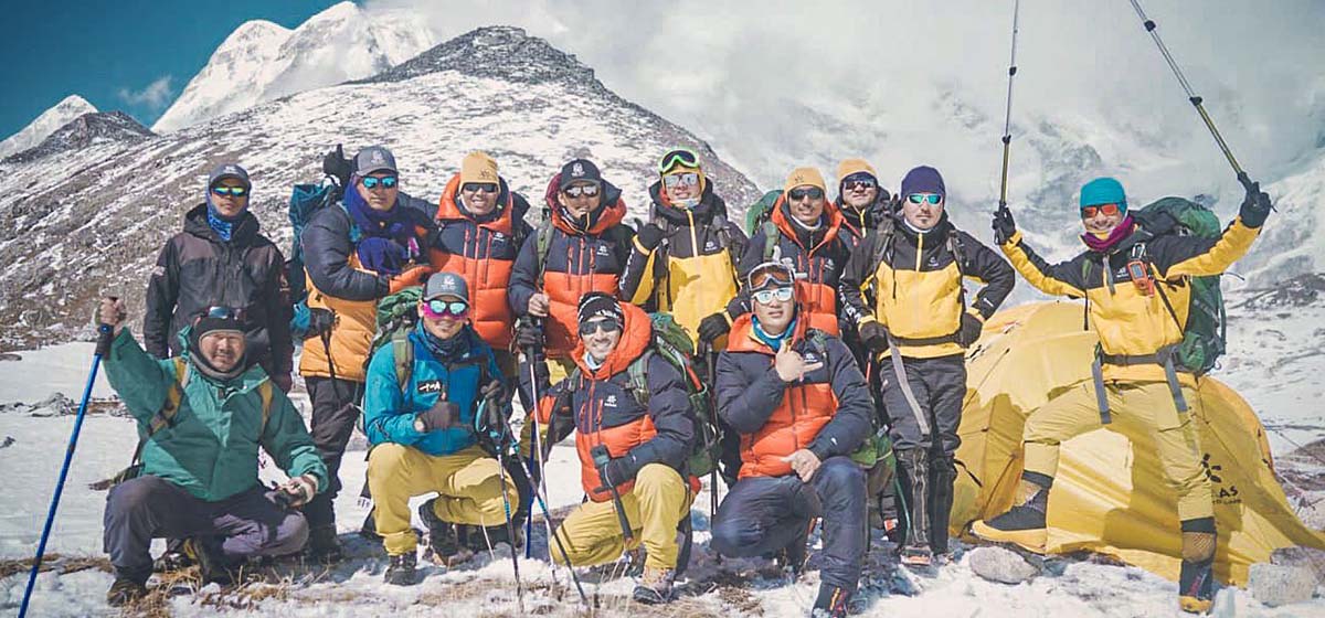 Cho Oyu Winter Nepal: a final push till summit