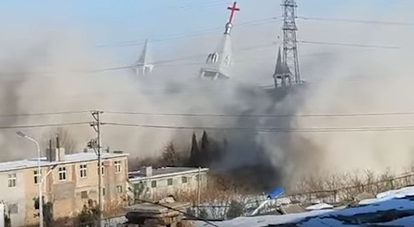 China church demolition sparks fears of campaign against Christians