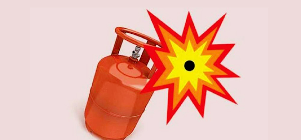 Two injured in gas cylinder explosion in Dang