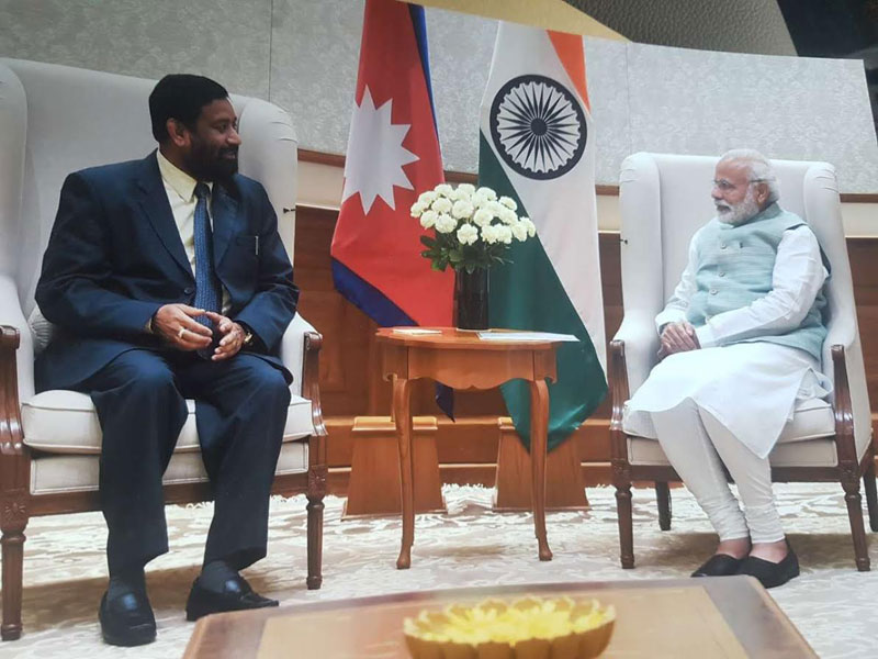 DPM Nidhi discusses Kanchanpur incident with Indian PM Modi