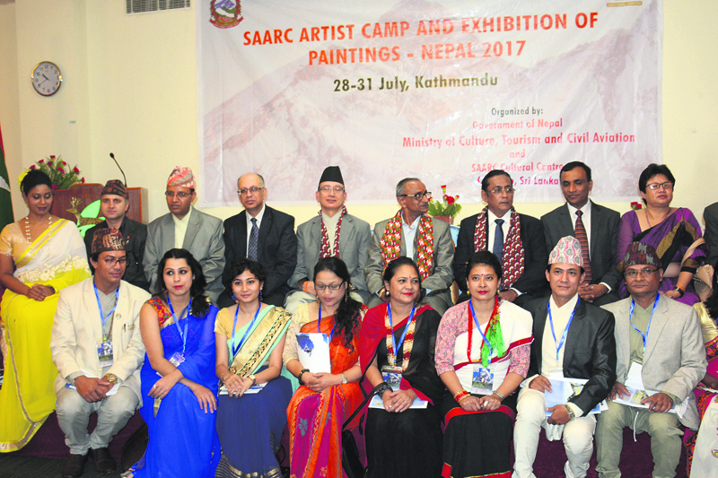 SAARC Artists  Camp in Nepal