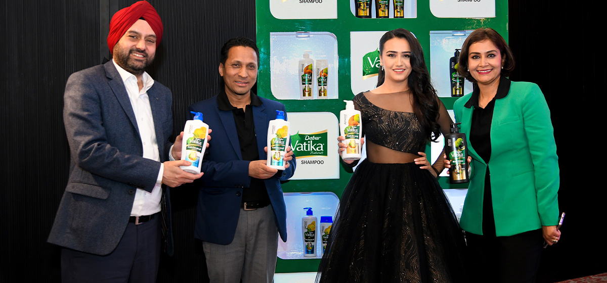 Dabur Vatika Naturals Shampoo launched