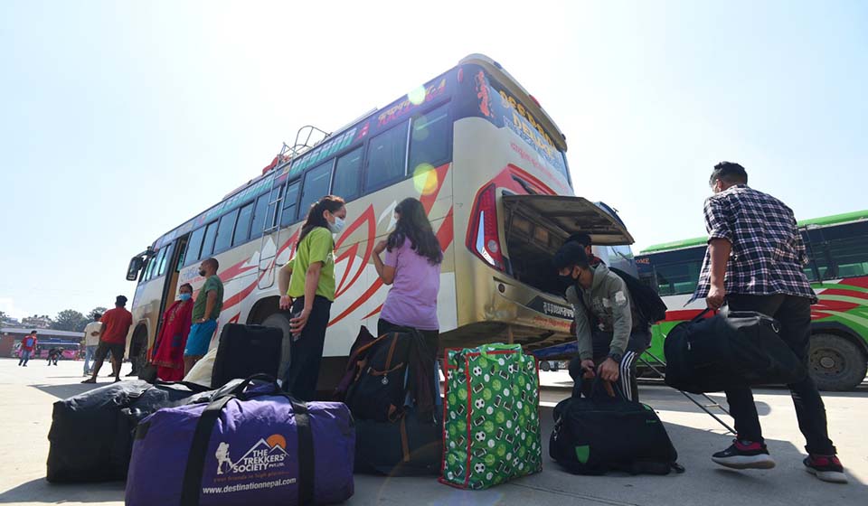 52 passenger help desks established in Bagmati Province