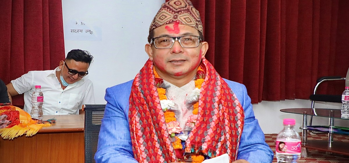 Dipak Manange is unopposed member of Provincial Assembly