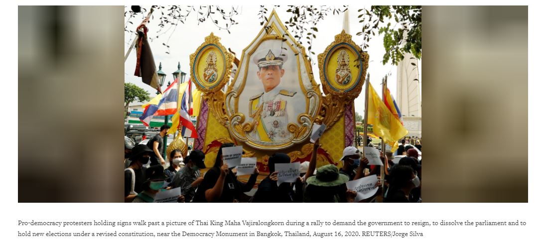 Hundreds join Thai anti-government protest