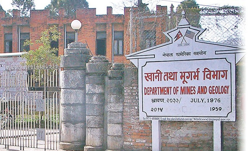 Department of Mines and Geology issues licenses for excavation of 159 mines