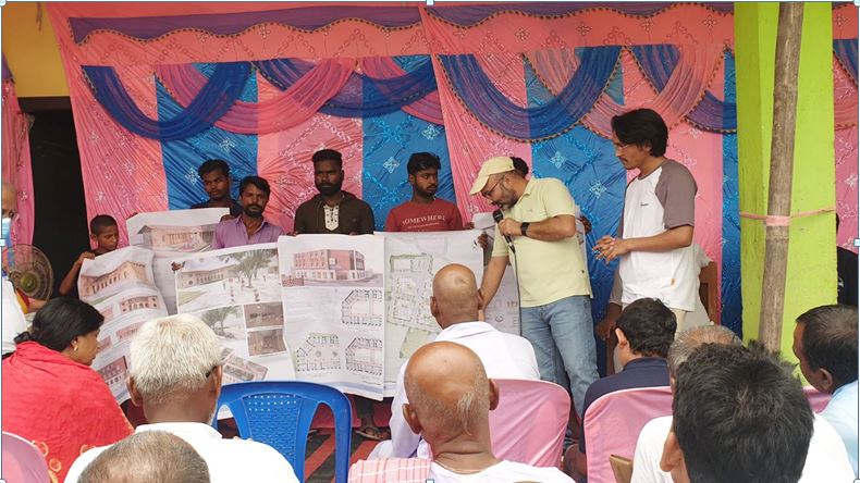 NEC students demonstrate design solutions developed for CFC Nepal
