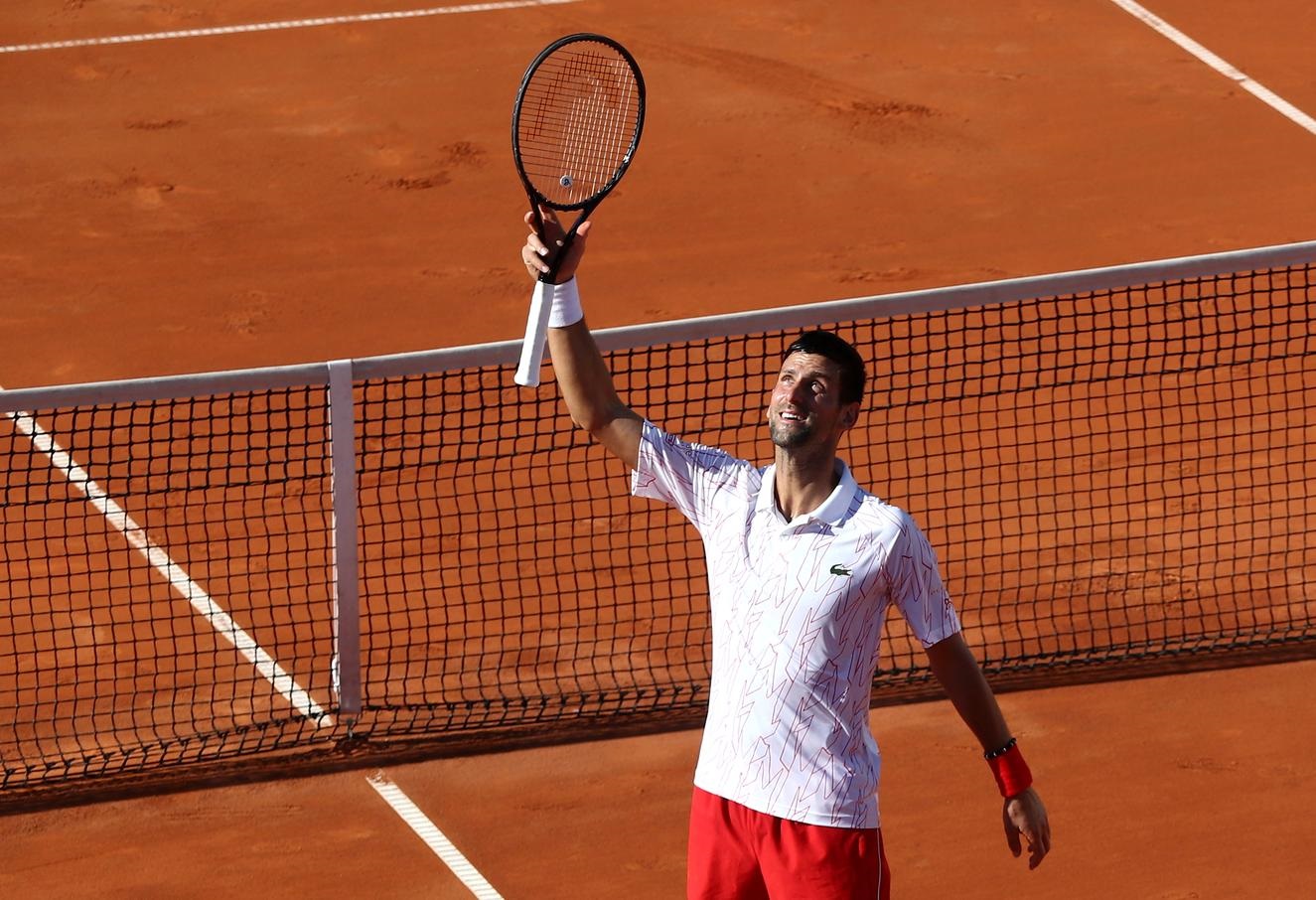 Djokovic breaks down in tears after hosting Belgrade exhibition