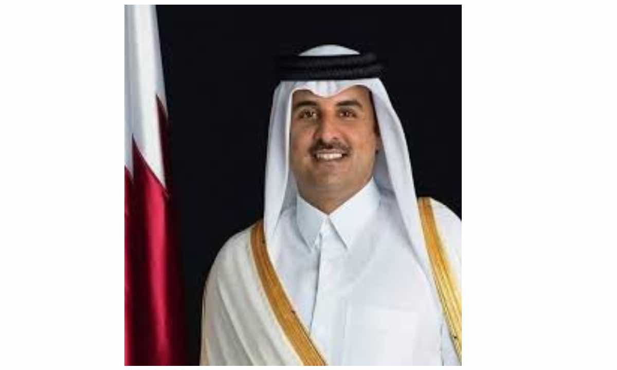 Qatari Emir arriving today