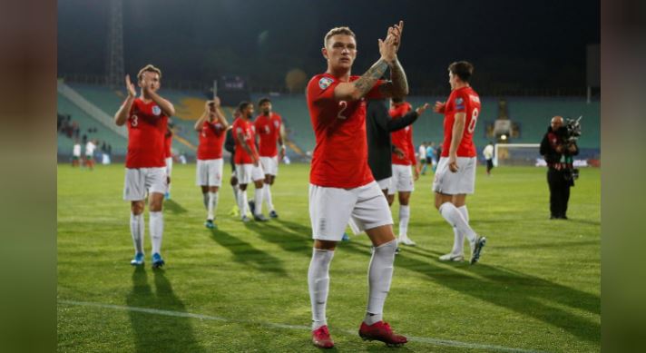 England thrash Bulgaria after game halted over racist abuse
