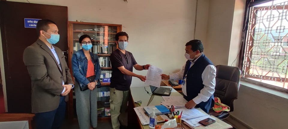 Enough is Enough Campaign files complaint against Health Minister Dhakal, officials at CIAA