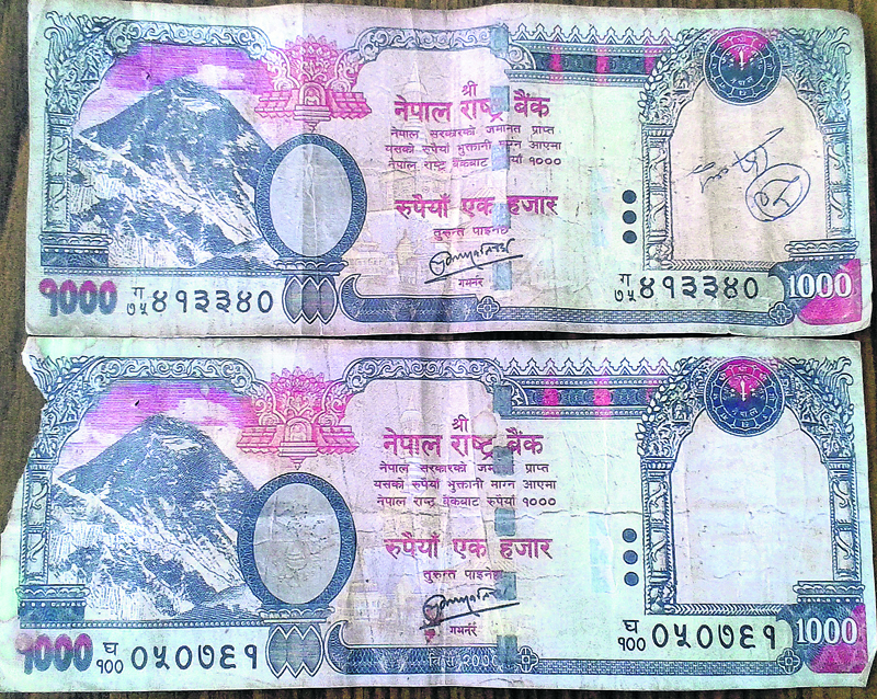 'Fake banknotes entering circulation from rural areas'