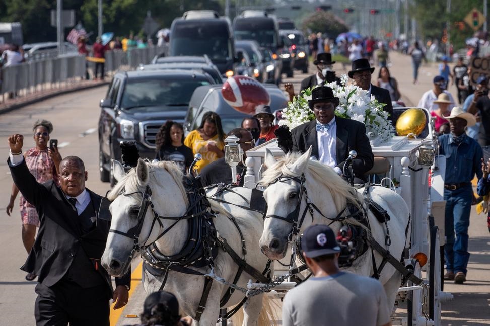 George Floyd hailed as 'cornerstone of a movement' at funeral; family calls for justice