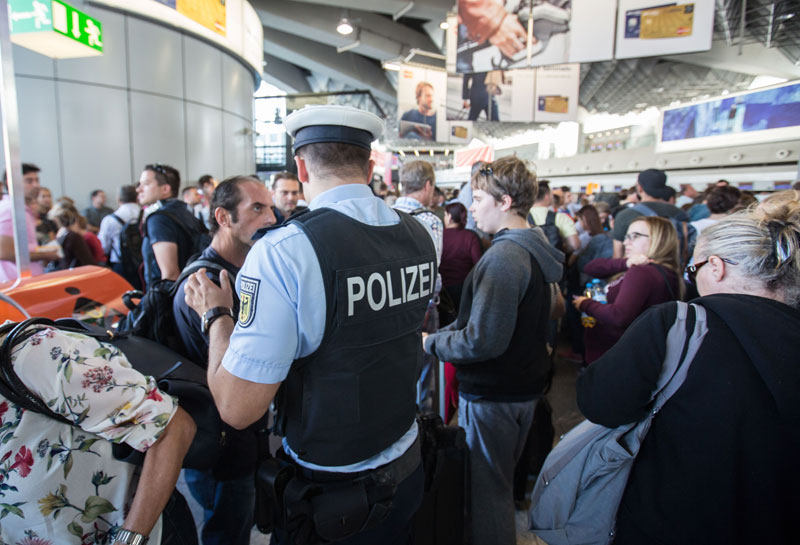 Frankfurt airport terminal reopens after security scare