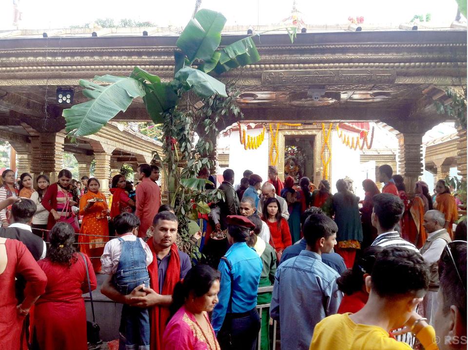 Fulpati, seventh day of Bada Dashain being observed today