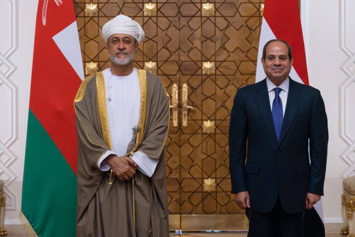 Egyptian president, Omani sultan discuss Palestinian-Israeli escalations