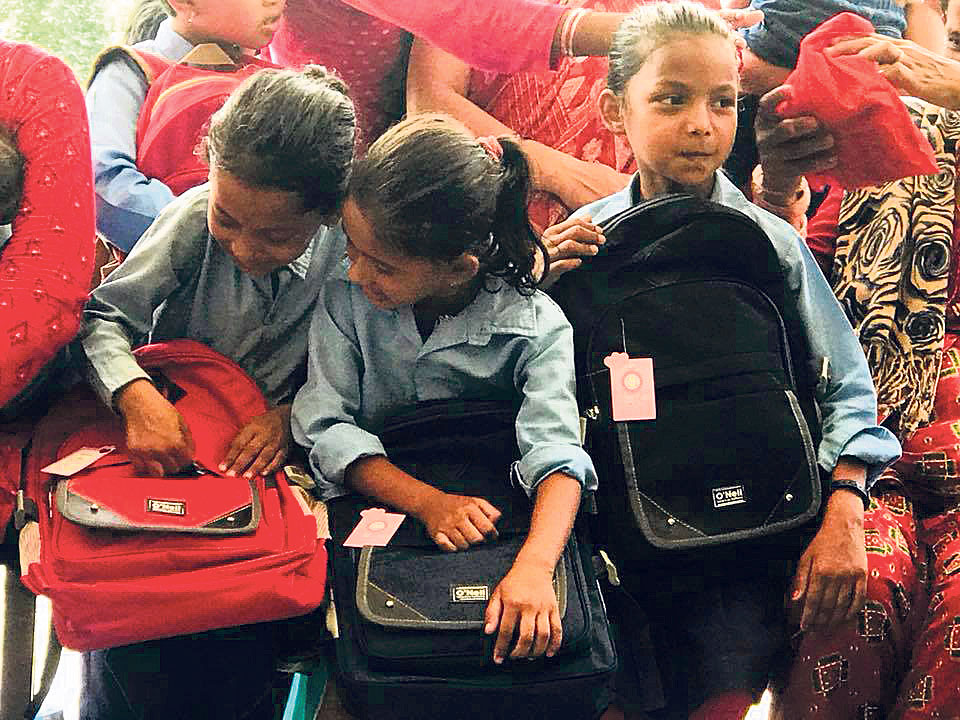 Education material for Dalit schoolchildren