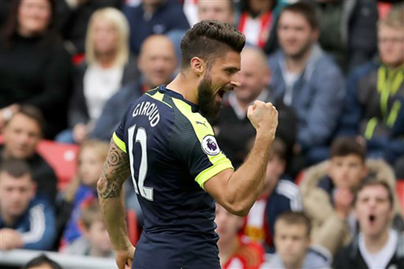 Couple of Giroud goals add to black cats woes