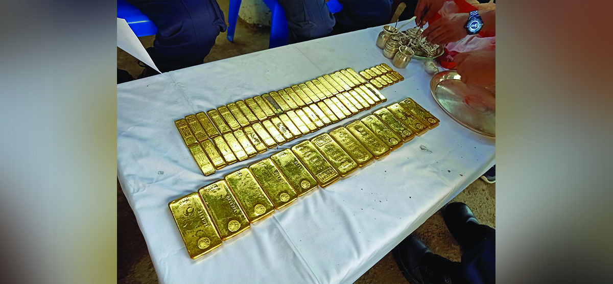 UPDATE: Police seize over 23 kg ‘gold’ in Birgunj