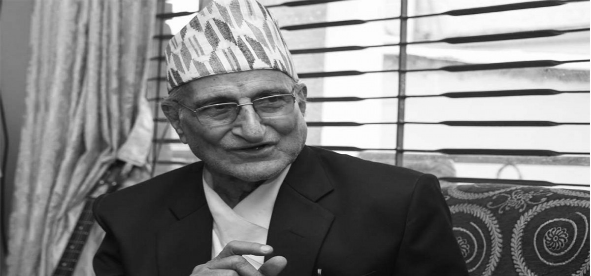 Historian Gyanmani Nepal passes away