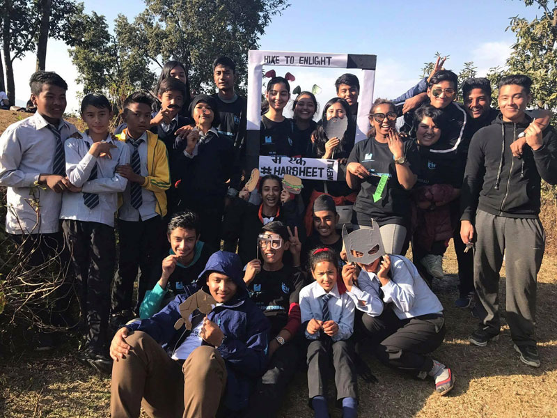 Hiking for Kathmandu youth