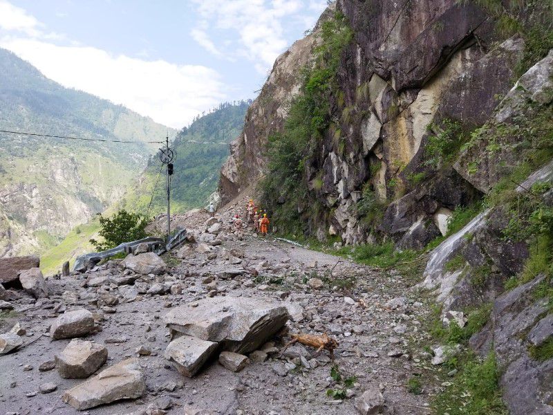 10 dead, dozens trapped after landslide in India's Himalayas - officials