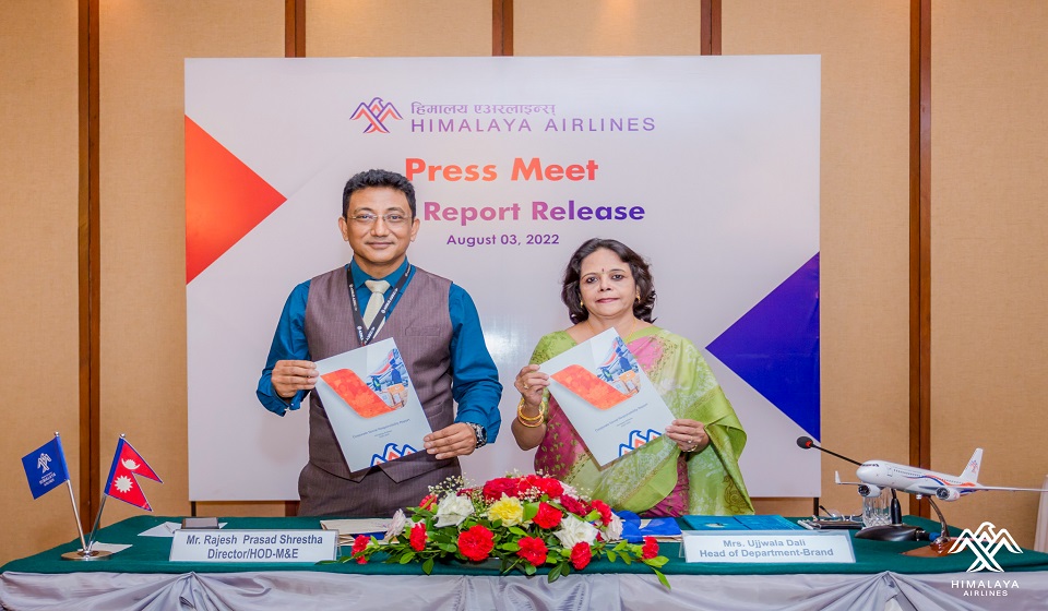 Himalaya Airlines releases its CSR Report for the pandemic years
