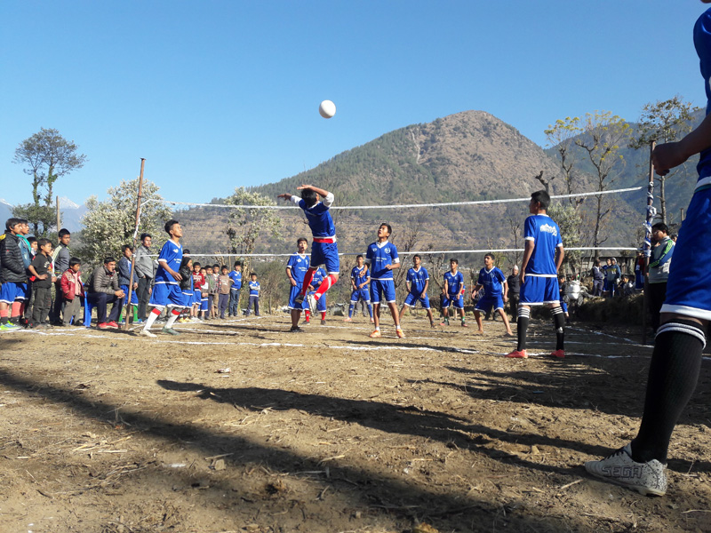 Interscholastic tournament in Sindhupalchowk