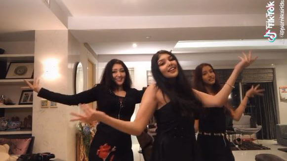 TikTok video of former crown princess Himani and daughters goes viral