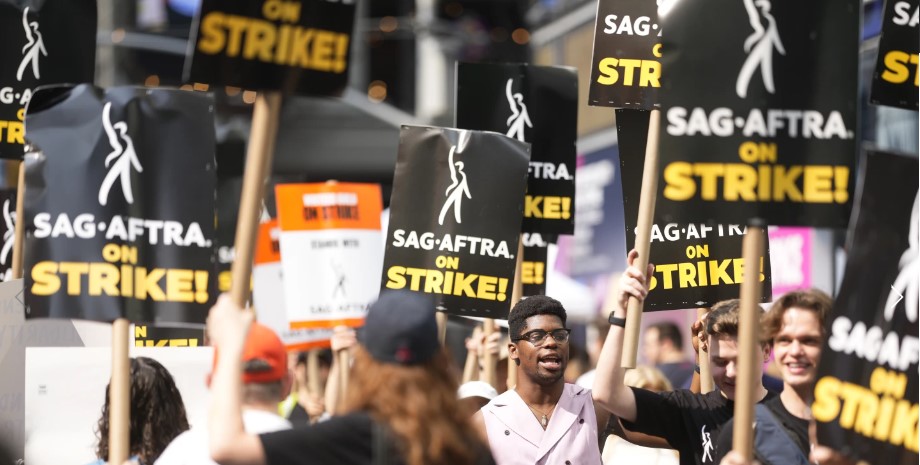 Actors and writers on strike are united and determined in the face of a long summer standoff