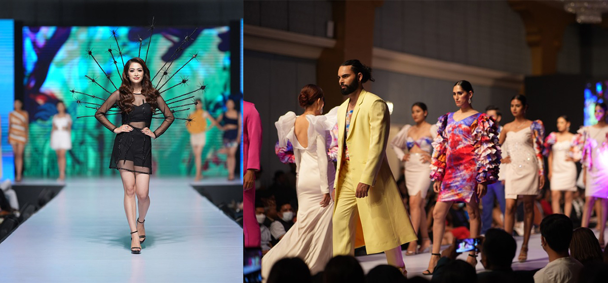 Celebrities and models on the same ramp at IEC Designer Runway-11