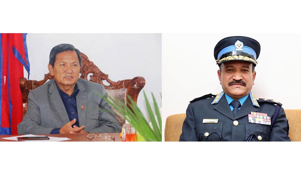 Former police chiefs urge Minister Gurung to retract statement and apologize to IGP Kunwar