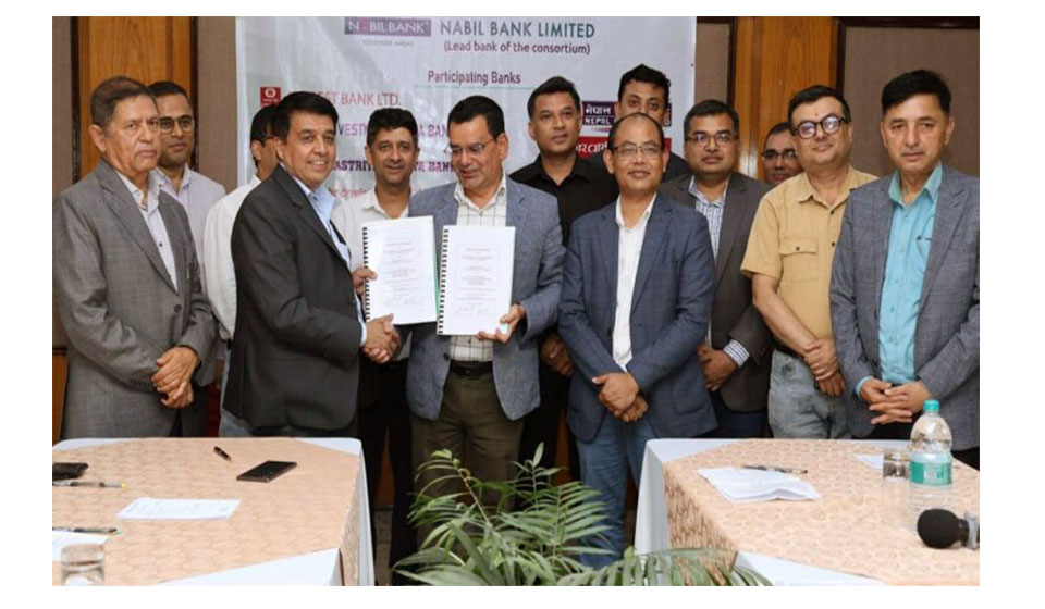 IME Group's Middle Kaligandaki Hydropower Project secures funding from six banks led by Nabil Bank