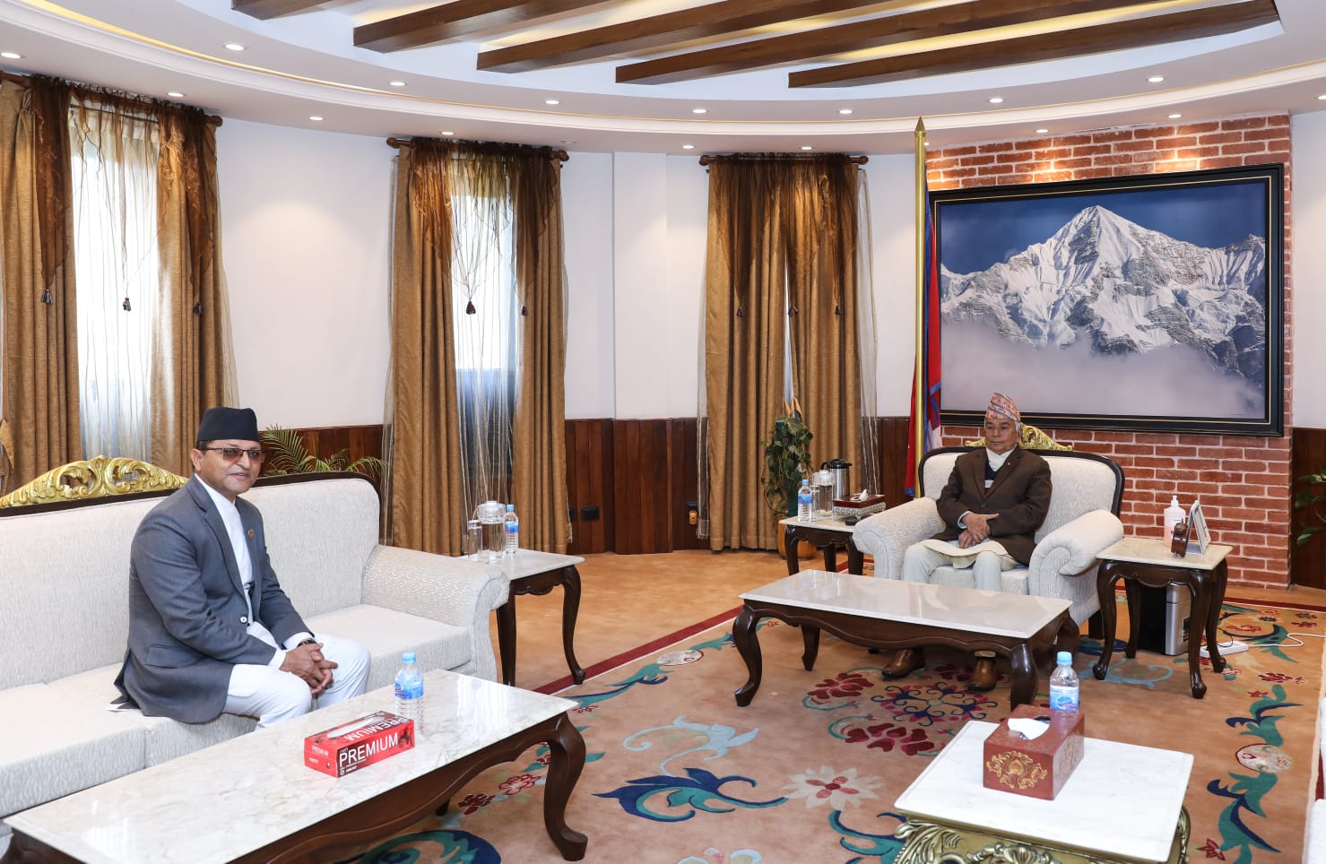 National Assembly Chair Timilsina calls on President Paudel
