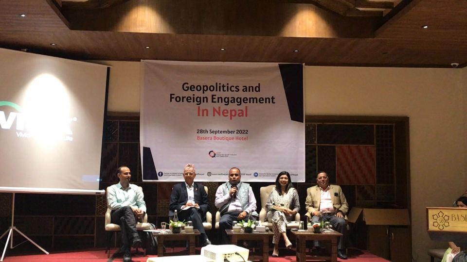 Experts discuss prospects and challenges of growing competition of global powers in Nepal