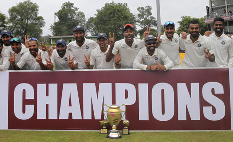 India whitewashes Sri Lanka with big win in 3rd test