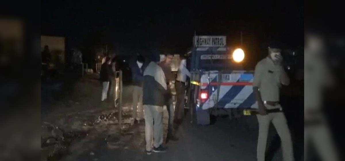 15 sleeping workers crushed to death by a truck in Gujarat