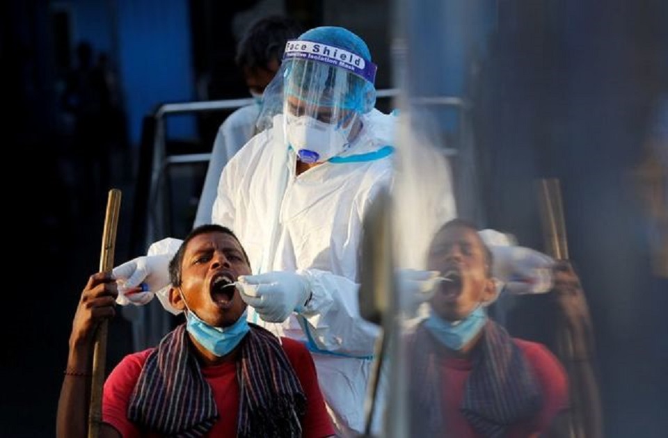 India's daily coronavirus infections hit six-month high