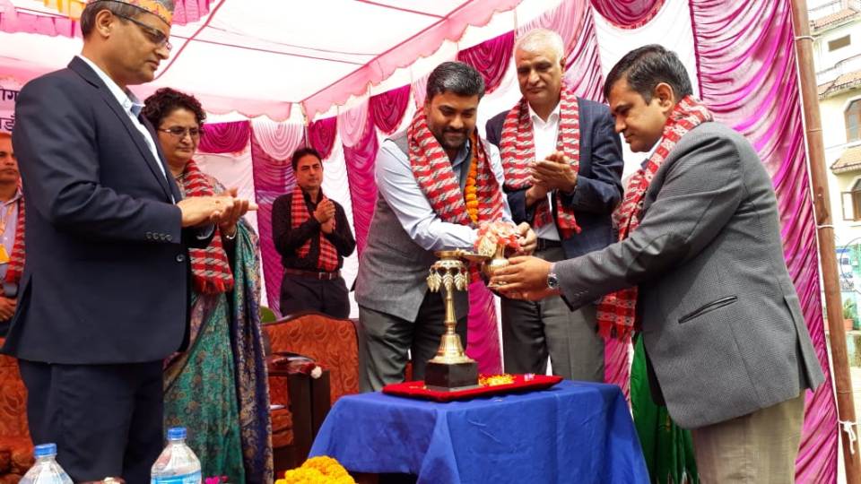 India-supported school building inaugurated in Kathmandu