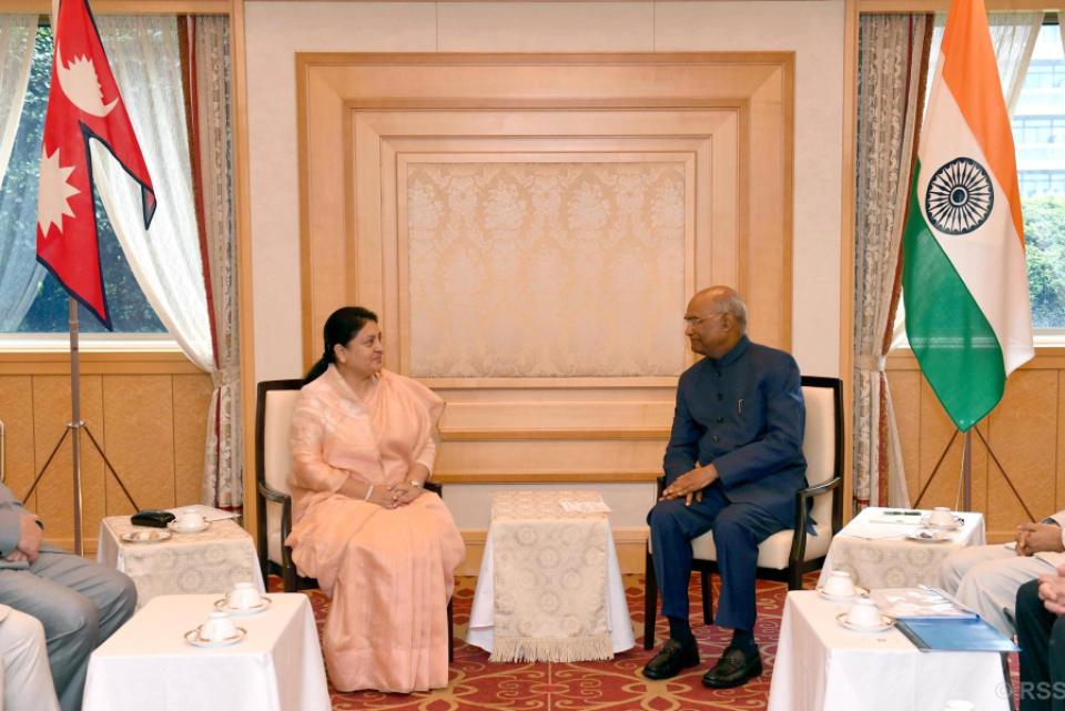 President Bhandari invites Indian counterpart to visit Nepal