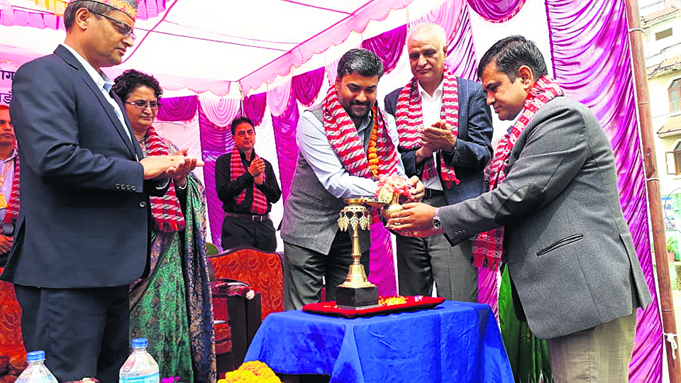 India builds school in Kathmandu