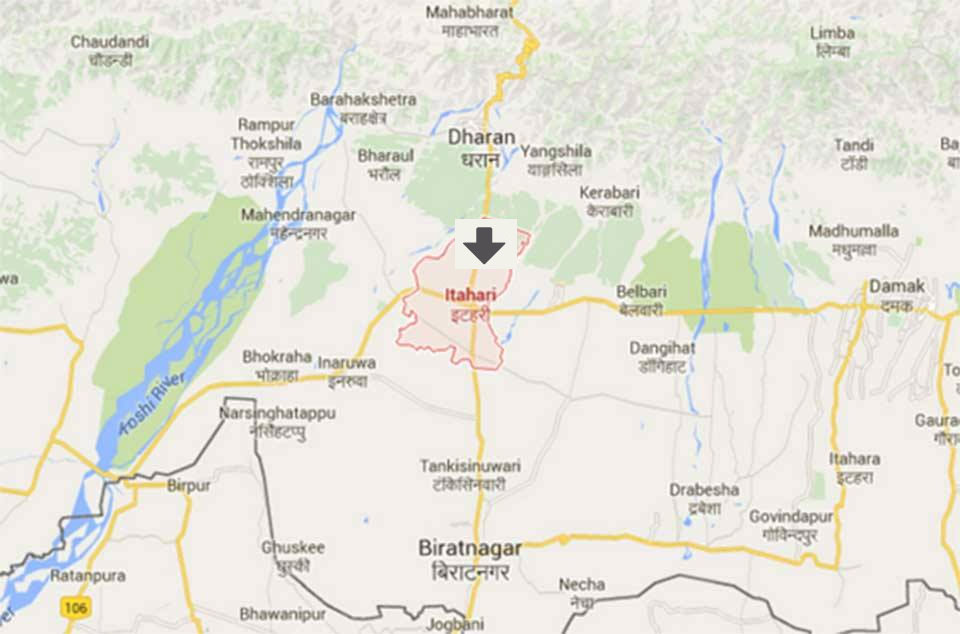 Three killed in Sunsari road mishap
