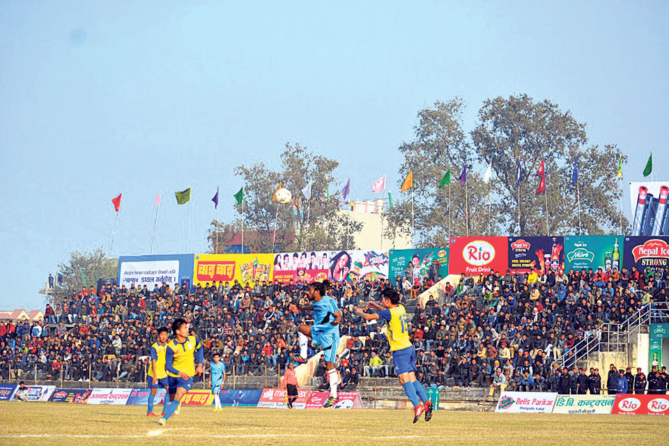 Rupandehi XI knocks Bhutanese club out of Khaptad Gold Cup