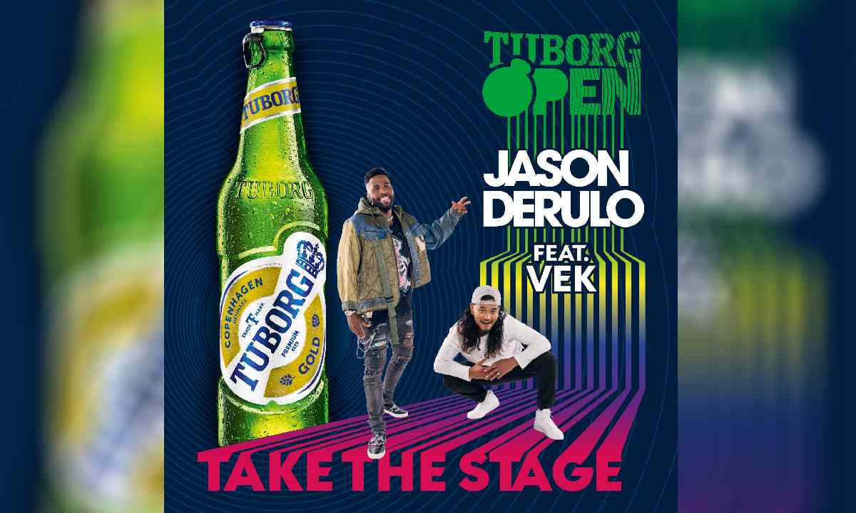 Jason Derulo bids new artists for musical collaboration with Tuborg Open