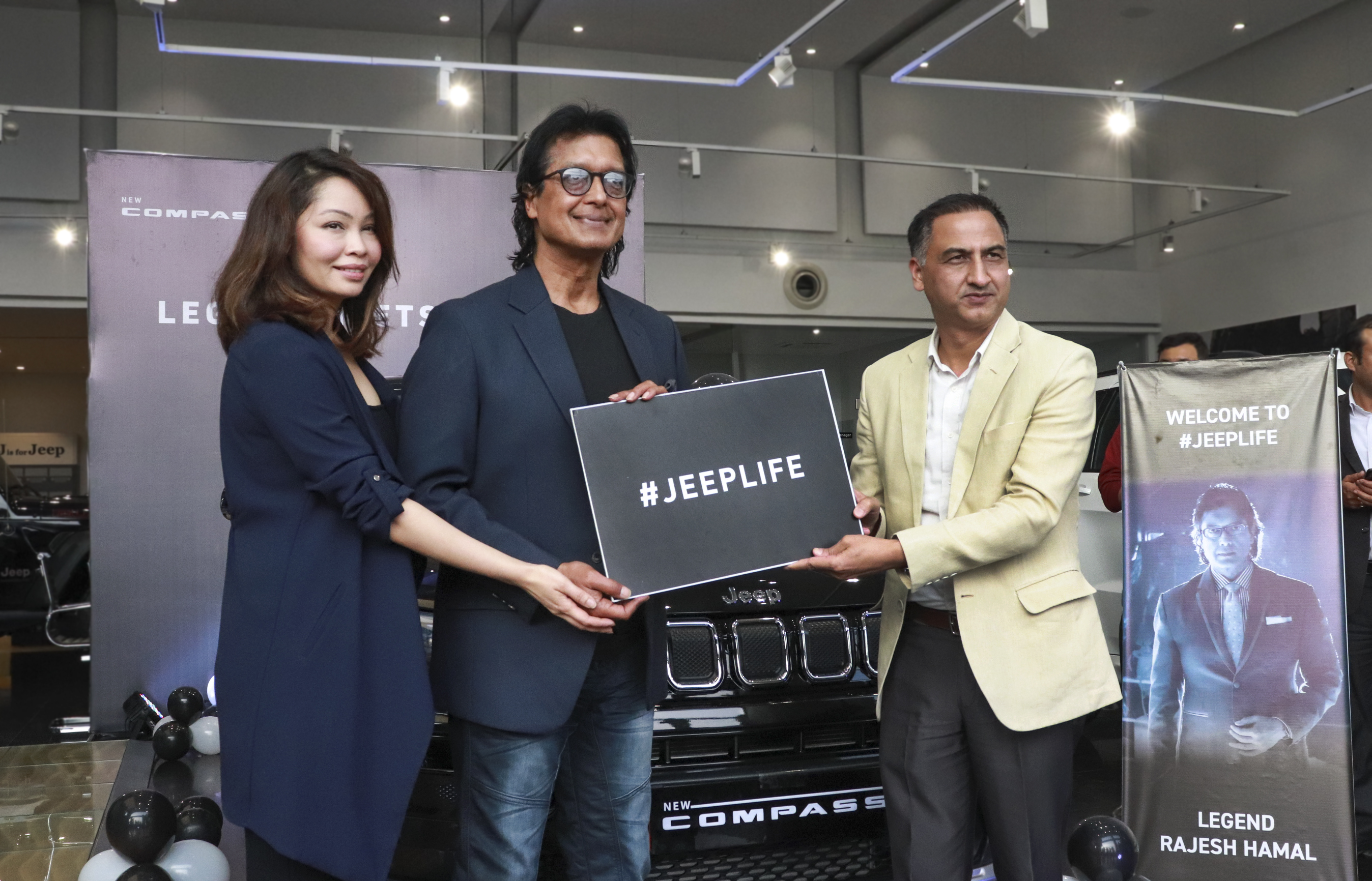 Rajesh Hamal enters into Jeep Life with New Jeep Compass