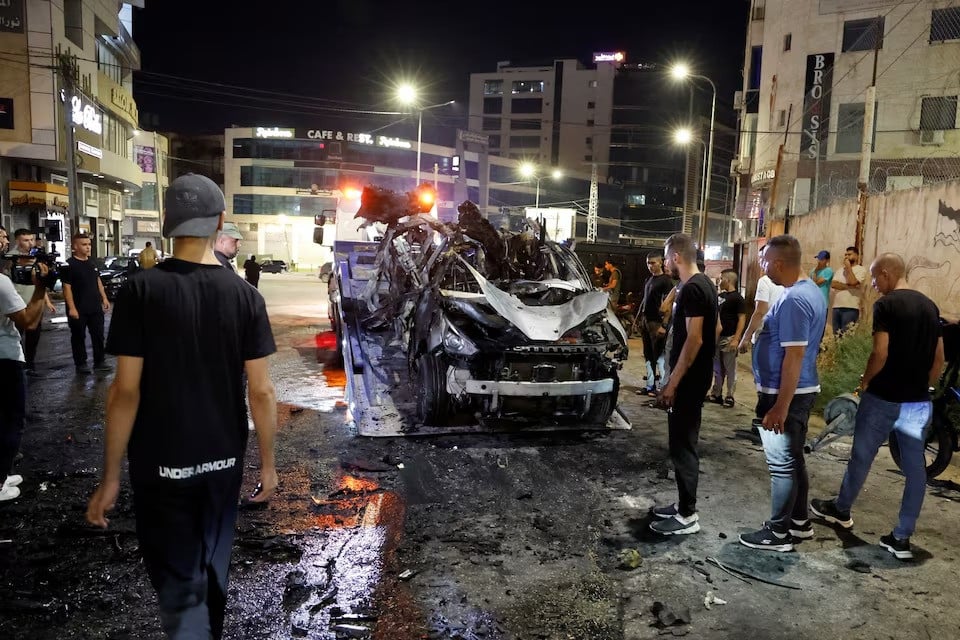 Israeli airstrike in West Bank kills two senior Hamas fighters