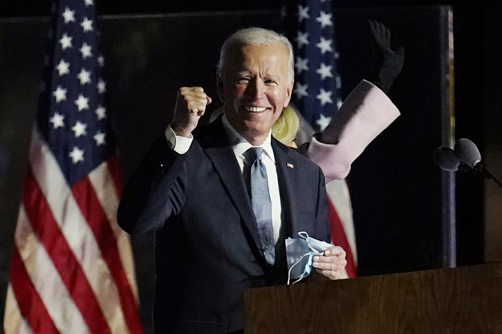 Biden predicts a win, promises to unite as Trump goes to court
