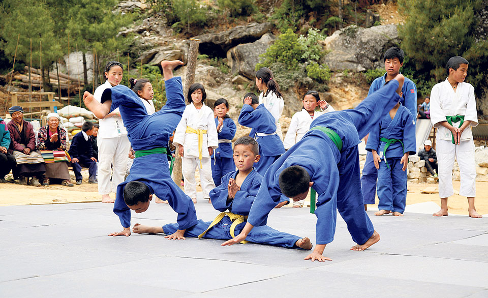 Judo makes a breakthrough in inaccessible Everest region